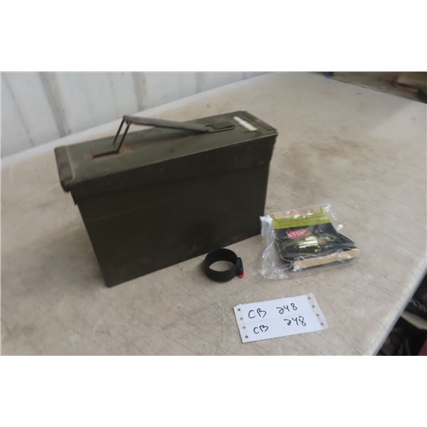 Breach Gun Lock For Bolt Action + Metal Military Ammo Box