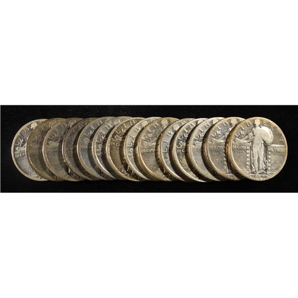 (14) STANDING LIBERTY QUARTERS