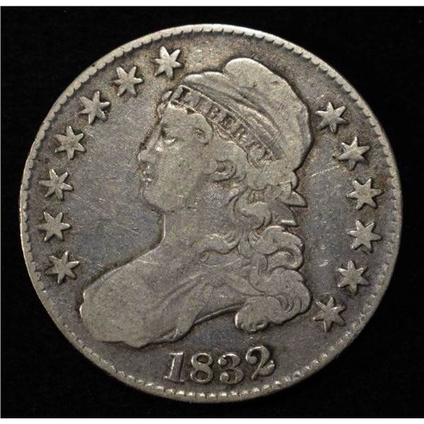 1832 BUST HALF DOLLAR VF