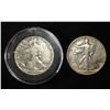 Image 1 : 1942-P&S WALKING LIBERTY HALF DOLLARS