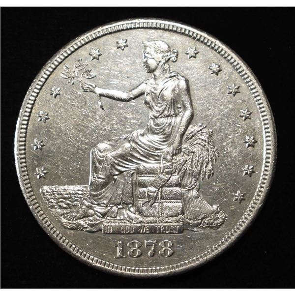 1878-S TRADE DOLLAR BU