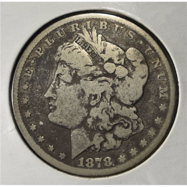 1878-CC MORGAN DOLLAR