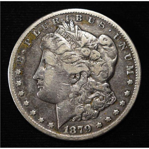 1879-CC MORGAN DOLLAR VF