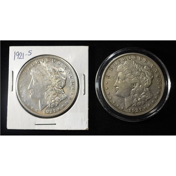 1921-D&S MORGAN DOLLAR