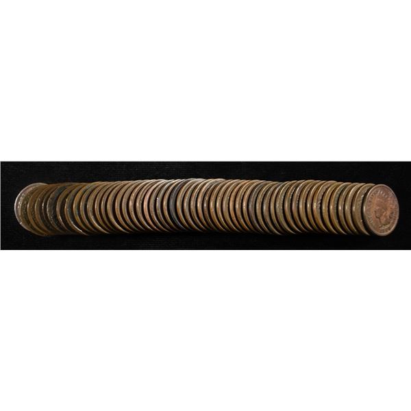 (50) INDIAN HEAD CENTS