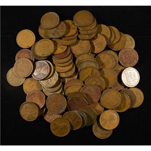 (82) WHEAT CENTS FROM THE 20'S