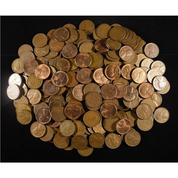 (200) "S" MINT WHEAT CENTS