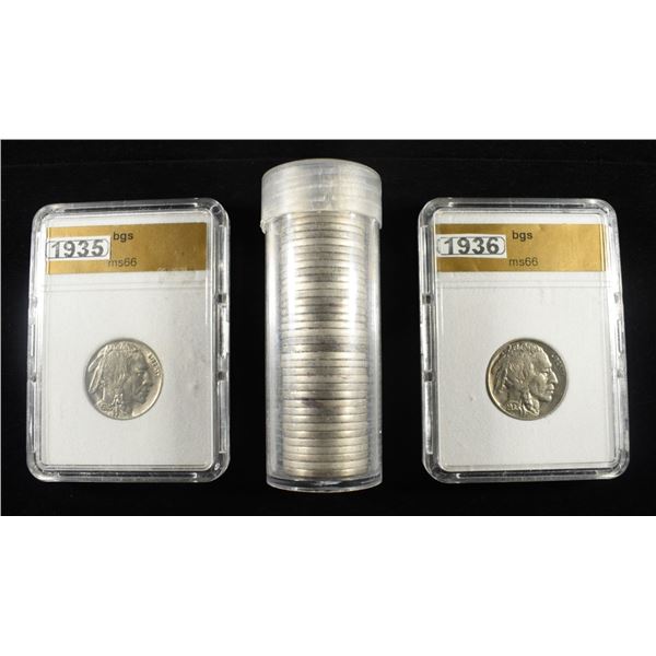 (42) BUFFALO NICKELS