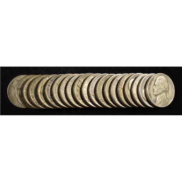 1943 & 1944 WAR NICKELS ROLL