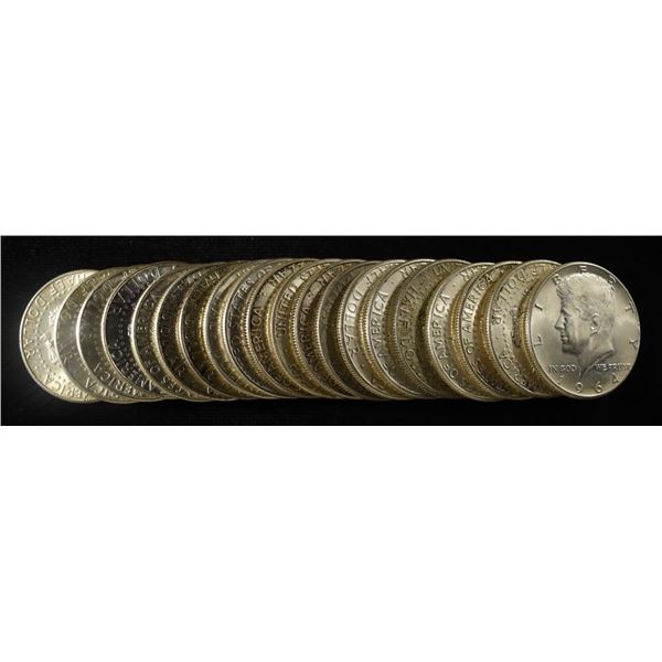 (20) 90% SILVER KENNEDY HALF DOLLARS