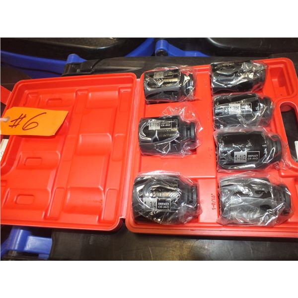 Professional Tools 7pcs 1/2" Drive Impact Socket Set