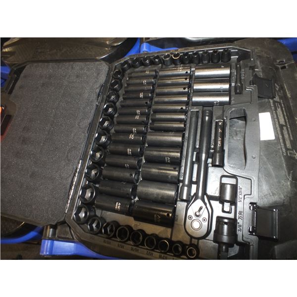 Reniteco 64pc 3/8"Drive Impact Socket Set