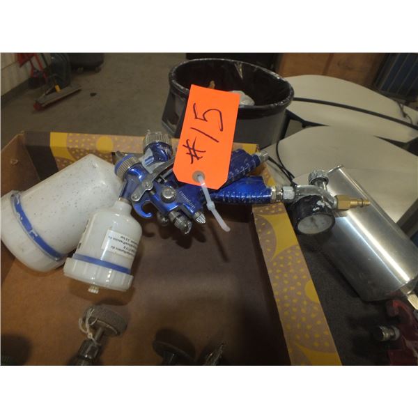 3 Air Powered Paint Sprayers