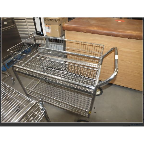 Stainless Steel Cart On Wheels