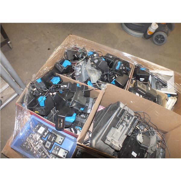 Pallet Of Assorted Gas Detectors & Chargers