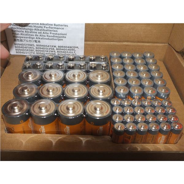 1 Case Of Assorted Batteries