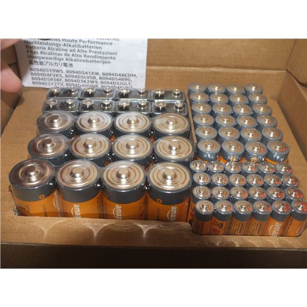 1 Case Of Assorted Batteries
