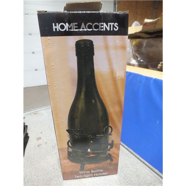 10 Wine Bottle Tea Light Holders