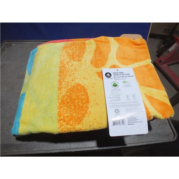 1 Large Beach Towel