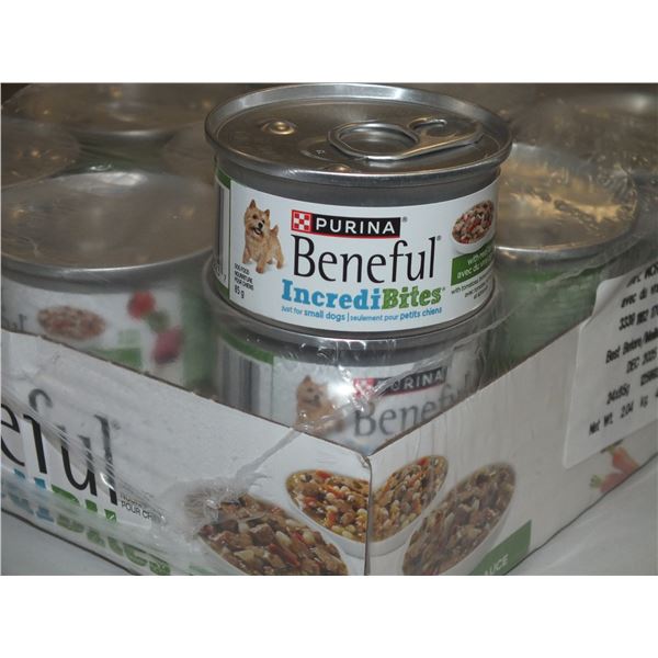 1 case Of Purina Beneful Lamb Flavor Dog Food