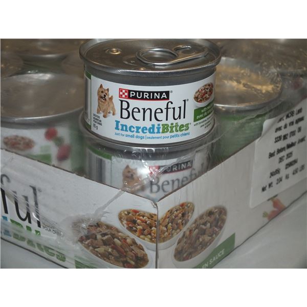 1 case Of Purina Beneful Lamb Flavor Dog Food