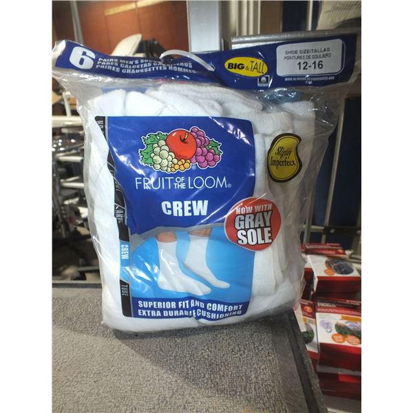 1 Bag Of Mens Crew Socks