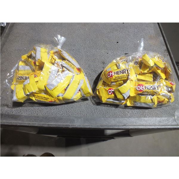 2 Bags Of Mini Oh Henry's
