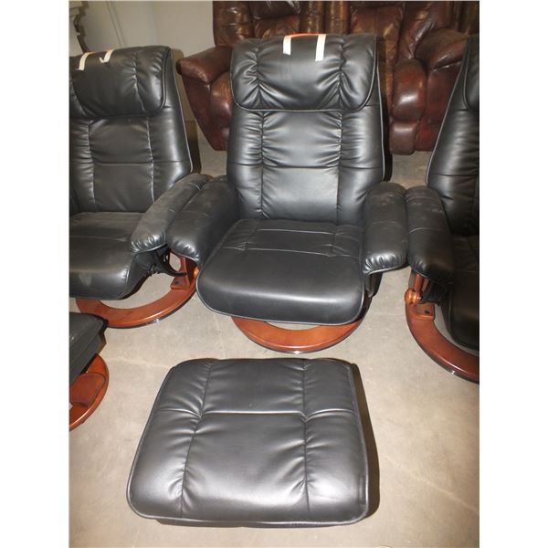 Swivel Recliner w/ Ottoman