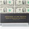Image 2 : 1976 Uncut-UNC U.S. Federal Reserve Two Dollars Star Notes, Treasury Dept.