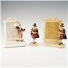 Image 1 : 3pc Sebastian Miniatures Figurine and Dealer Advertising Plaques