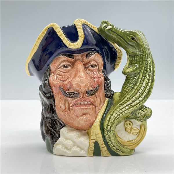 Capt Hook Old D6601 - Small - Royal Doulton Character Jug