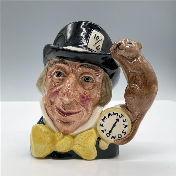 Mad Hatter Higbee D6790 Small Royal Doulton Character Jug