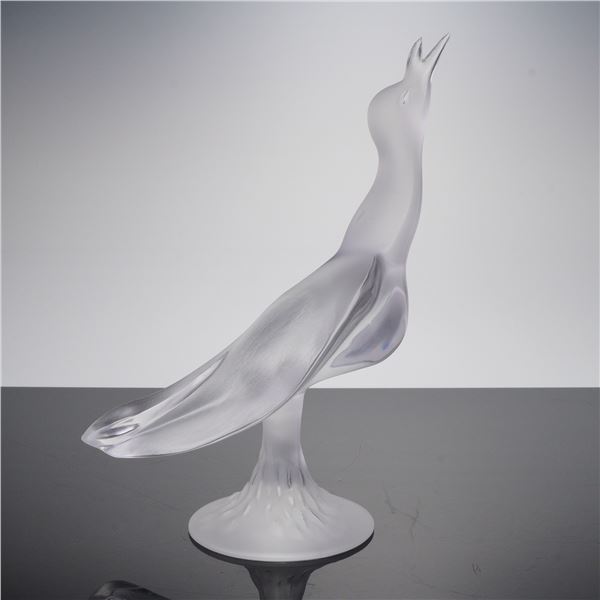 Lalique Crystal Seagull Figurine, Daphnis