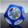 Image 2 : Millefiori Window Overlay Art Glass Paperweight