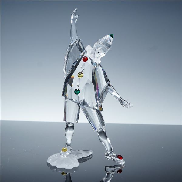 Swarovski Crystal Masquerade Figurine, Pierrot