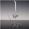 Image 1 : 2pc Swarovski Crystal Tree Ornament with Stand, 2013 Christmas