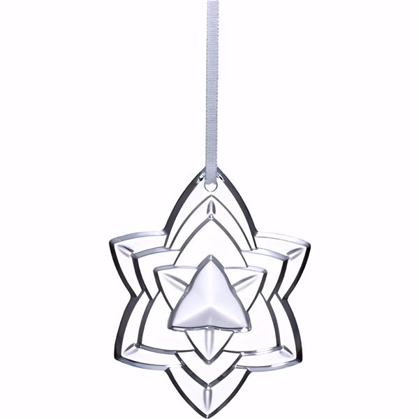 Baccarat Crystal Clear 2018 Annual Christmas Ornament, Sealed Box