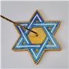 Image 3 : Christopher Radko Hanukkah Judaica Ornament with Star of David Stand