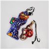 Image 1 : 2pc Christopher Radko Ornaments, Mystic Bearer and Boo Boo Kitty