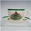 Image 2 : 4pc Spode Cup and Saucer Sets, Christmas Tree