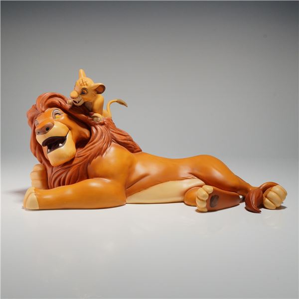 Walt Disney Classics Collection Mufasa and Simba Figurine, Pals Forever