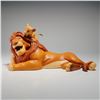 Image 1 : Walt Disney Classics Collection Mufasa and Simba Figurine, Pals Forever