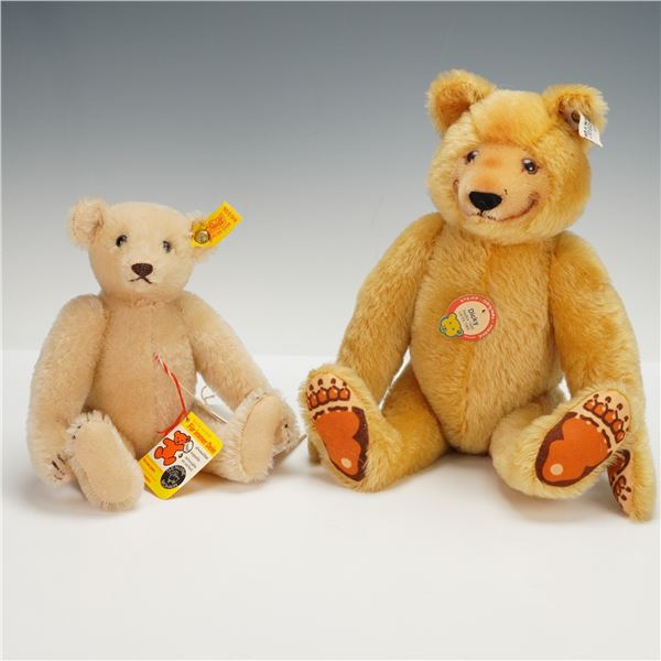 2pc Steiff Replica Stuffed Bears