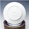 Image 4 : 12pc Rosenthal Porcelain Dinner Plates, Eminence Cobalt Blue