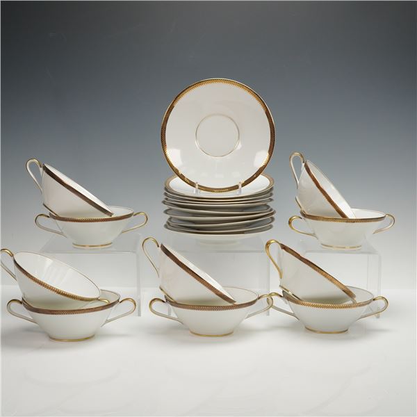 20pc Rosenthal Bettina 3266 Cream Soup Bowls & Saucers
