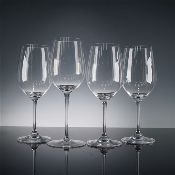 4pc Riedel Crystal Bordeaux Wine Glasses