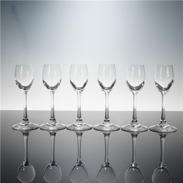 6pc Rosenthal Di Vino Cordial Glasses