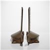 Image 7 : Pair of Chinese Cast Brass Turtle Bookends