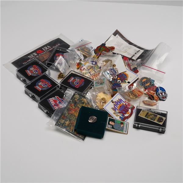 Lot of Assorted Sports Theme Pins