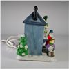 Image 2 : Victorian Village Collectibles Duffy's Newsstand Lighted Porcelain Building